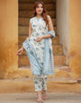 Elegant Floral Print Kurta Set for Women - Perfect for Casual & Festive Wear