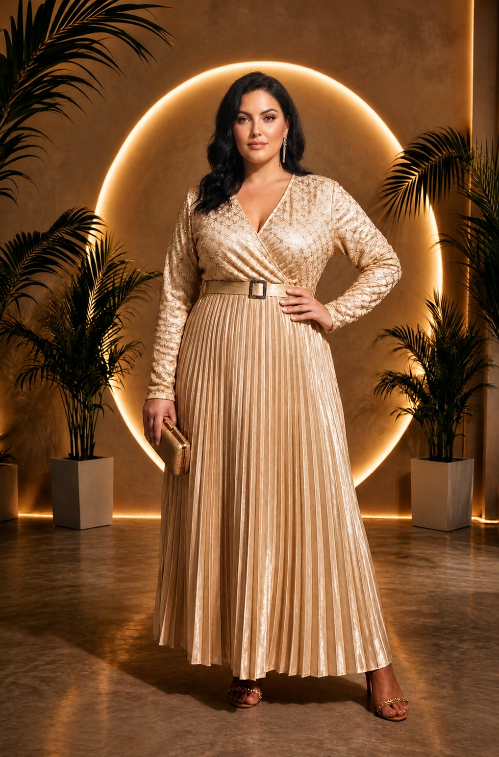 premium embroidered dresses for events Women's Bazin Clothing